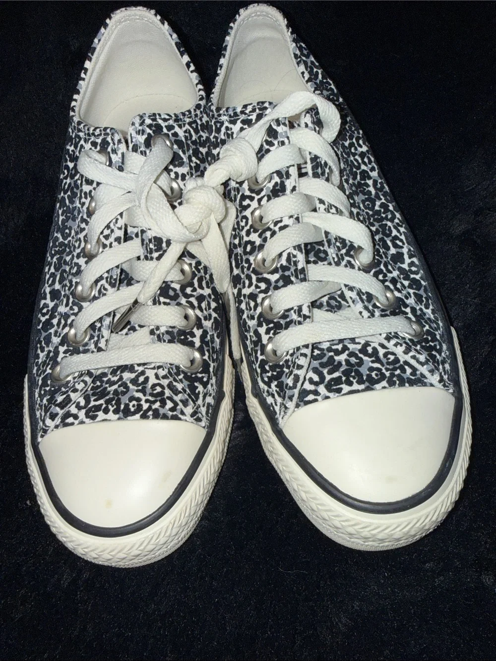Converse Chuck Taylor All Star Low Top Leopard Sneakers Size W 7.5 / M 5.5 - Picture 5 of 14